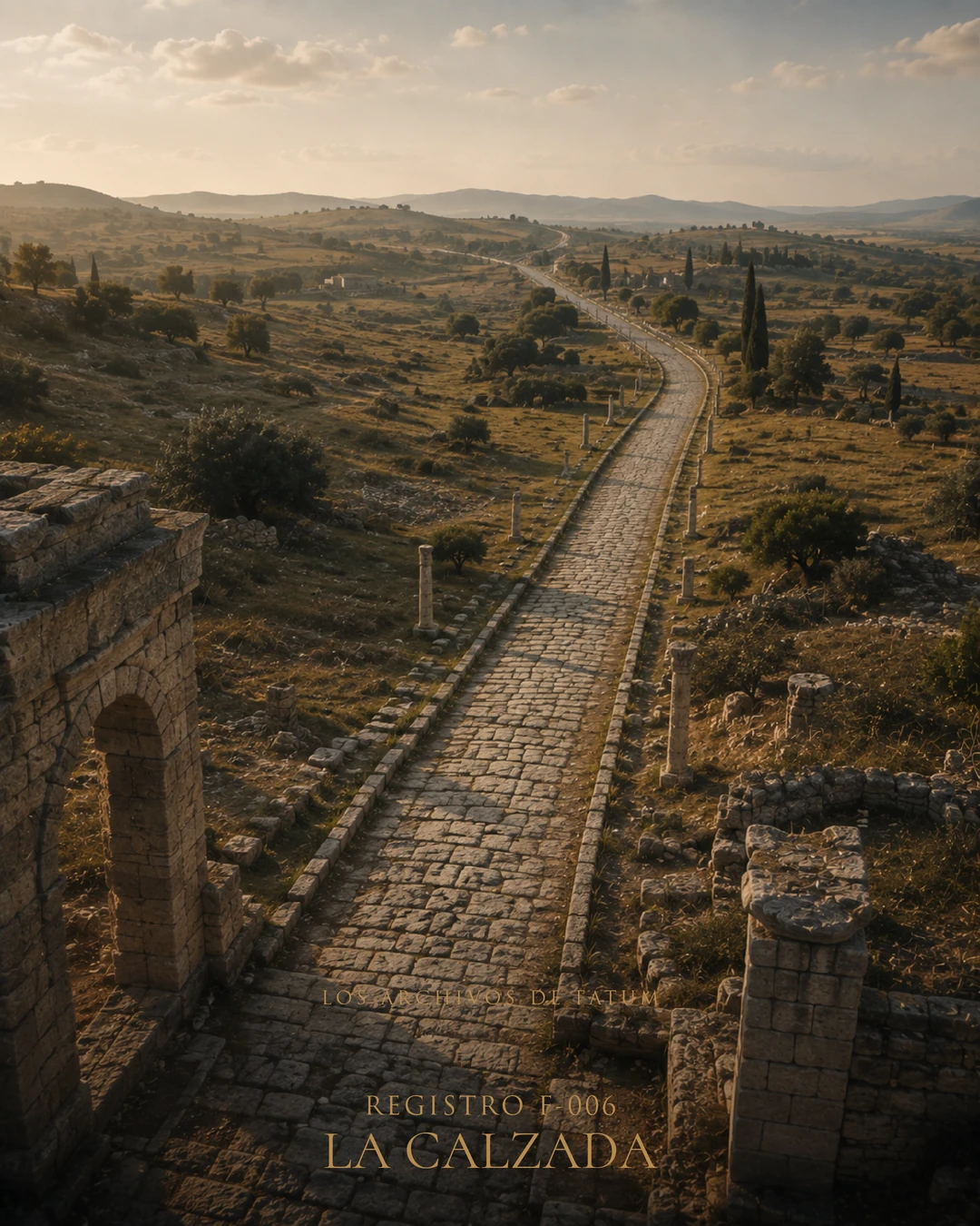 Visual cover of record F-006, The Roman Road.