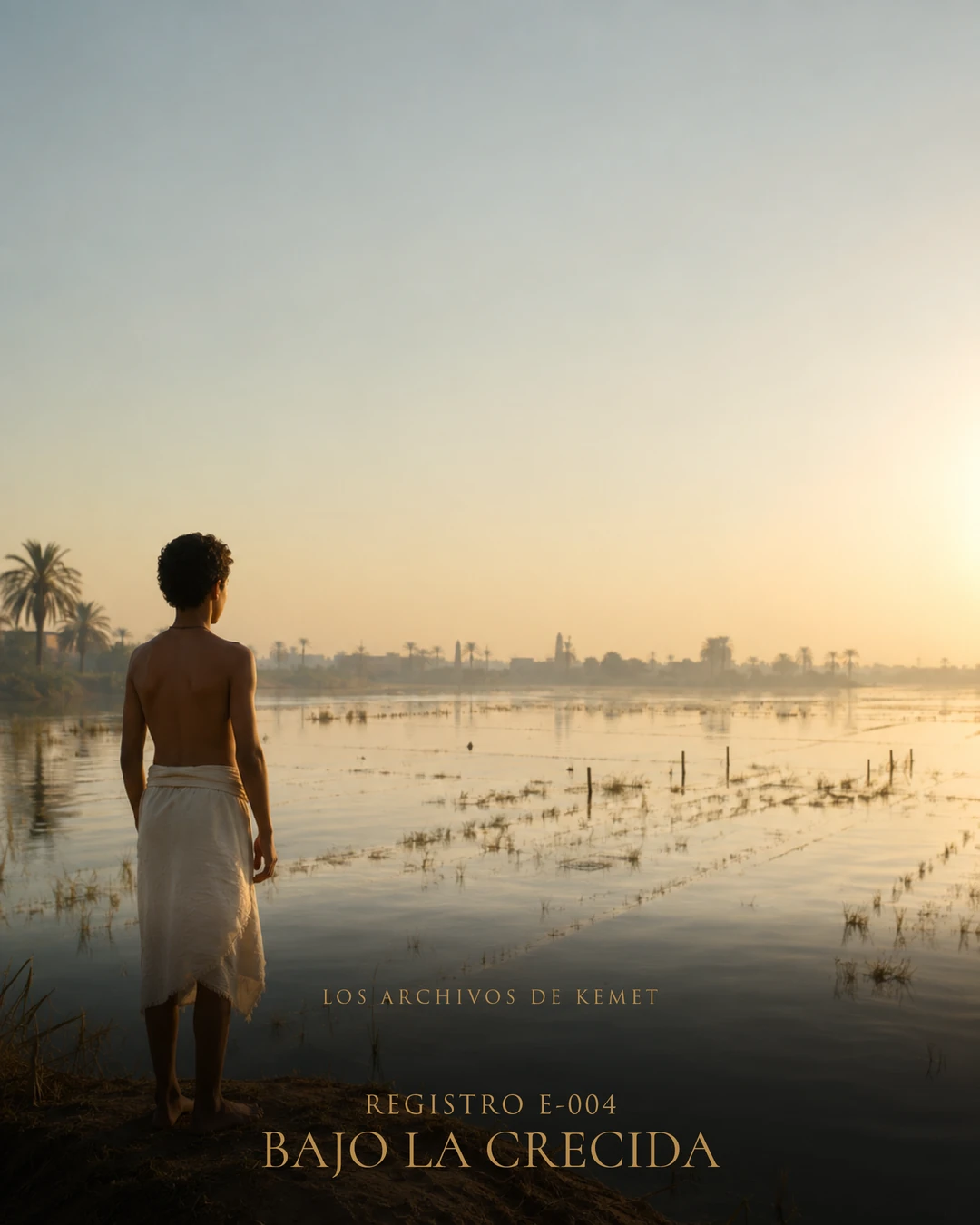 Visual cover of record E-004, Beneath the Flood.