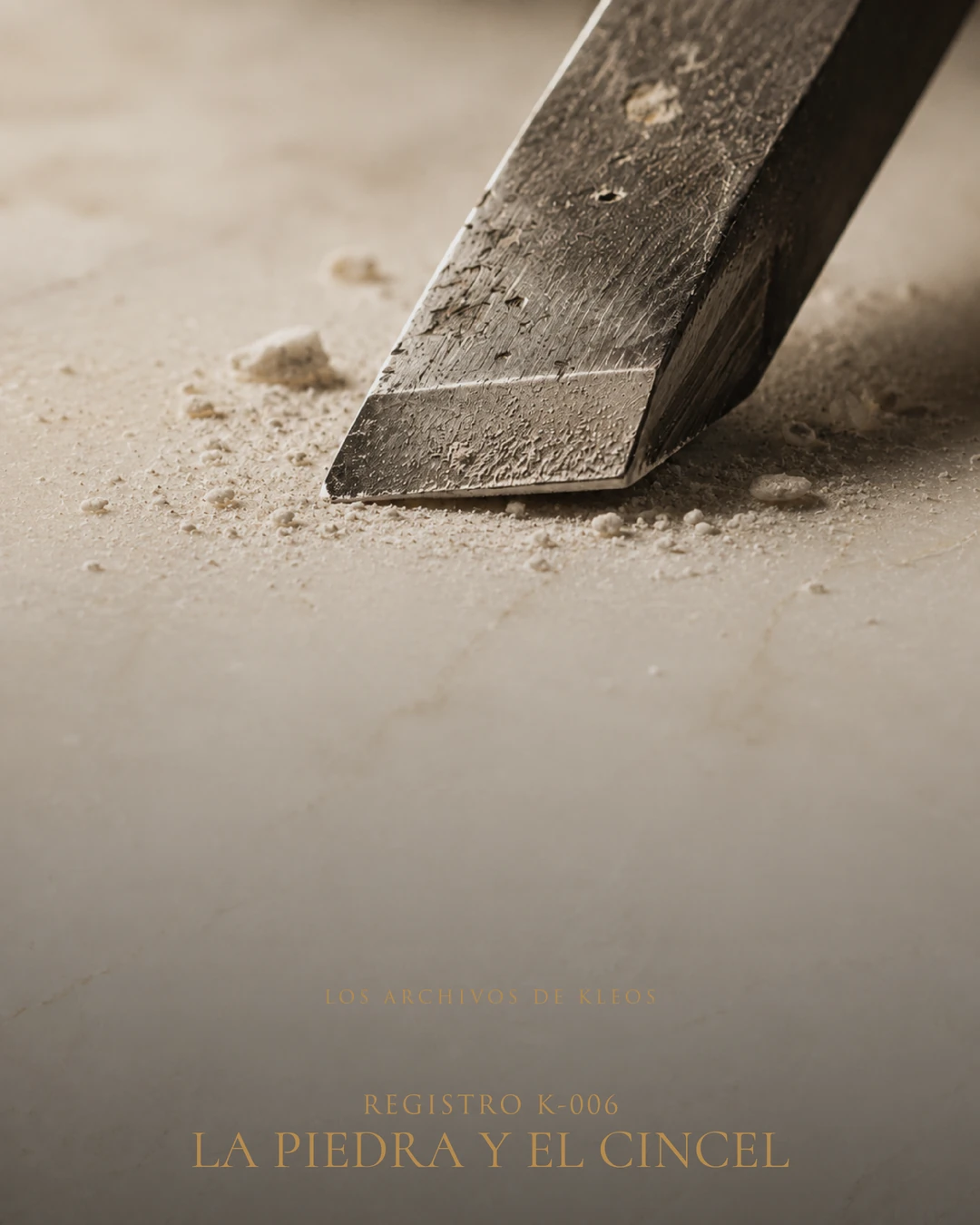 Visual cover of record K-006, The Stone and the Chisel.